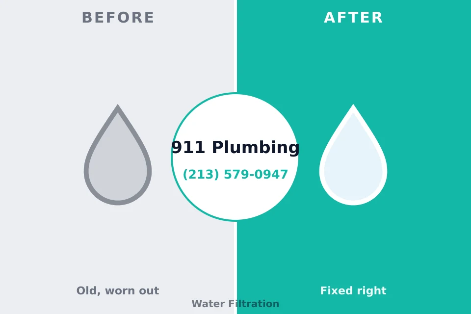 Before and after: plumbing repair Arden on the Severn, MD